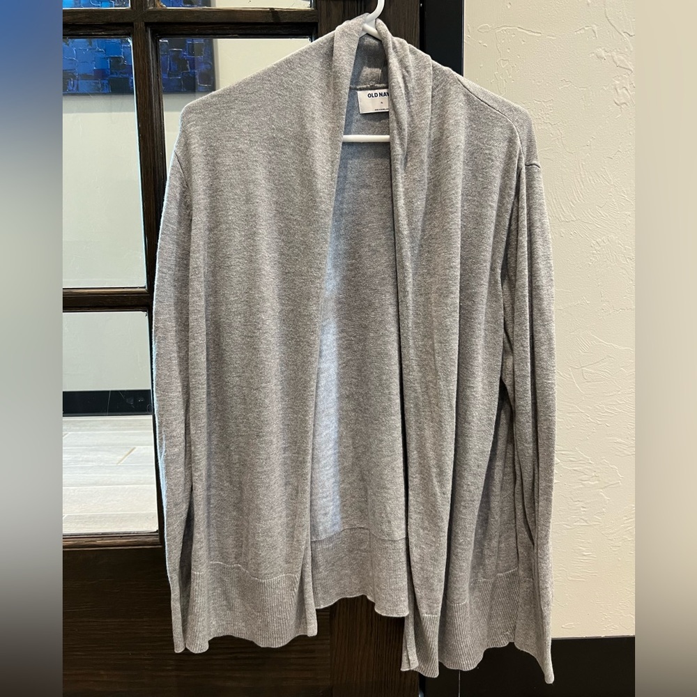 Old Navy cardigan, size XL.